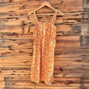 BEACHSISSI | NWT Orange Floral Dress S